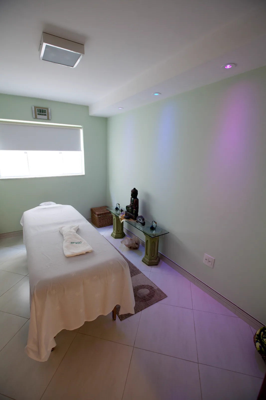 Sala de terapia da Ergon Saúde em Sorocaba, onde é feita a laserterapia ILIB